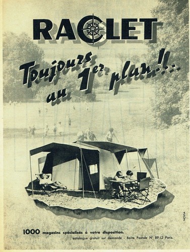 Advertising 089 1960 raclet - 1960,