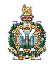 Kings Own Scottish Borderers KOSB (SK75) Waterproof Vinyl Stickers Decal Army