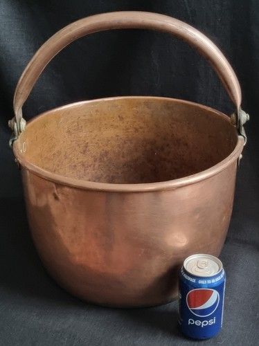 Antique copper log - log, coal