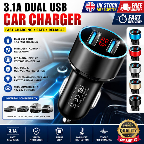 Dual usb fast - fast, car