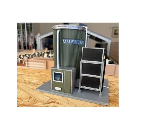 Farm yard toys - green, milk