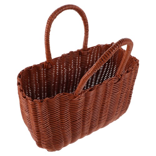 Women wicker bag weave - bag, tote