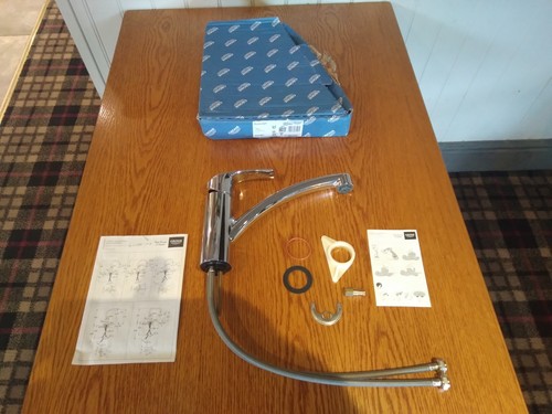 Grohe chrome kitchen tap - chrome,