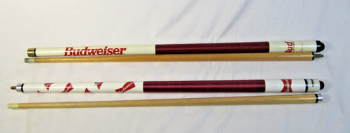 Budweiser pool cues - budweiser, piece