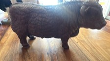 resin bull brown