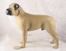 Bullmastiff resin ornament 6" tall working breed dog pedigree dog collectale