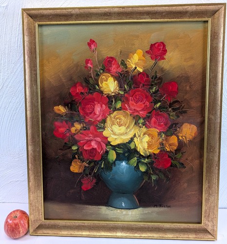 Original oil painting still - oil,