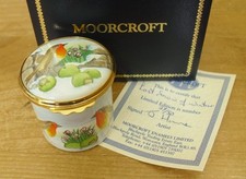 Boxed Ltd Ed Moorcroft Enamels