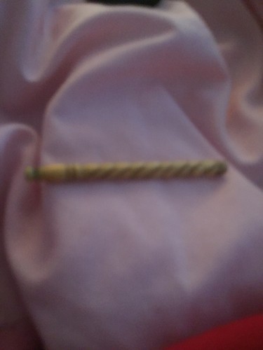 Carved lace bobbin parts - lace,