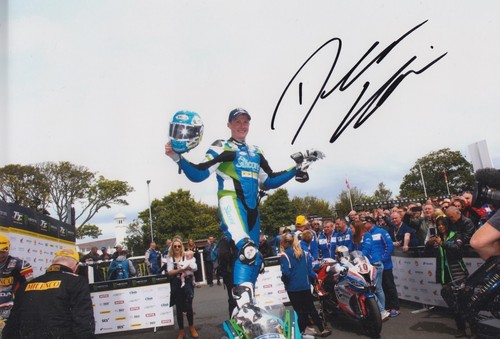 Dean harrison hand signed 12x8 - signed,