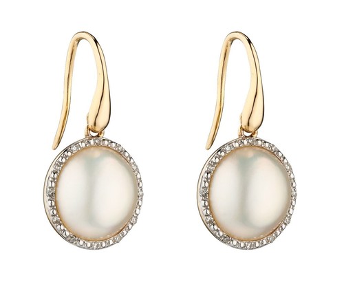 Mabe pearl and diamond - mabe,