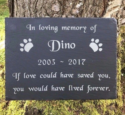 Personalised engraved slate - engraved,