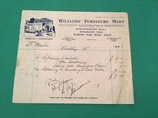 Williams Furniture Mart 1940s