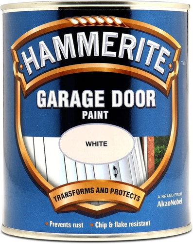 Hammerite garage door paint - garage,