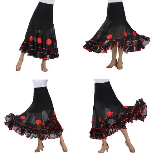 Flamenco ballroom dance skirt - ballroom,