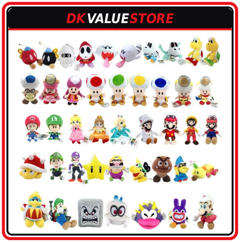 Mario plush toy bullet bill - mario,