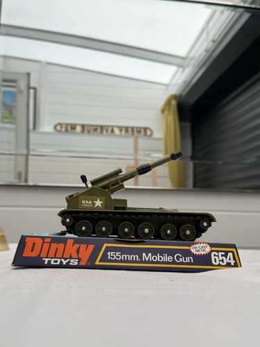 Dinky toys 654 mobile gun - mobile,
