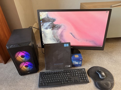 Msi desktop intel and - msi, i3