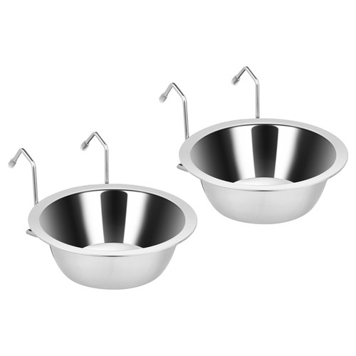 2pcs kennel water bowl - 2pcs,