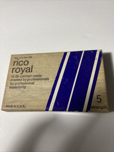Rico royal clarinet reeds - rico,