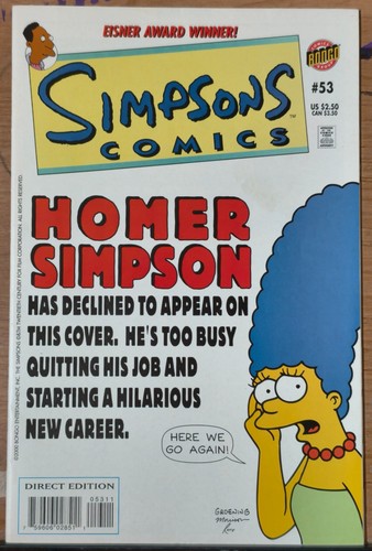 Simpsons comics 53 - comics, #53