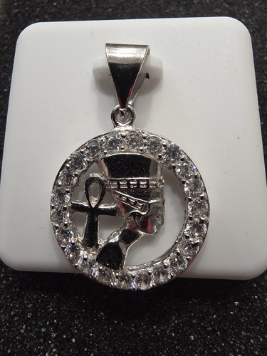 Nefertiti ankh pendant - nefertiti, &