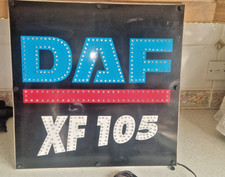 DAF XF 105 LED LORRY ILLUMINATING BACK SIGN 24VOLT/ WORKING USED 50 X 50cm