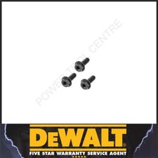 3X DeWALT Genuine M6 Hex Head