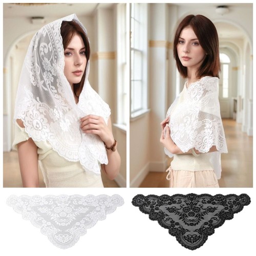 Vintage head covering scarf - vintage,