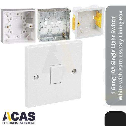 Single light switch - switch, 10