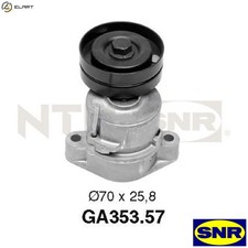 TENSIONER PULLEY VRIBBED BELT