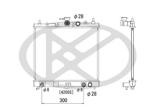 Radiator engine cooling - engine,