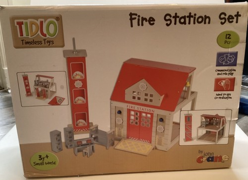 Tidlo wooden fire station - fire,