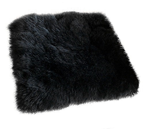 18x18 sheepskin long wool - long,
