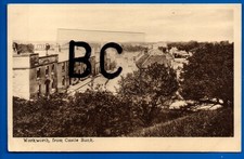 POSTCARD WARKWORTH FROM CASTLE BANK NORTHUMBERLAND NR AMBLE ALNMOUTH ALNWICK