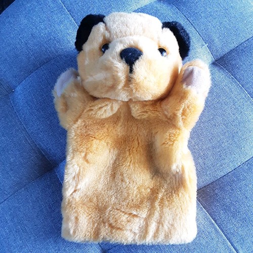 Sooty hand puppet vintage - puppet,