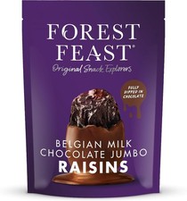 Forest Feast Belgian Milk Chocolate Jumbo Raisins – 1kg Sharing Bag |  |