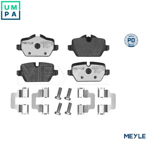 Brake pad set - set,