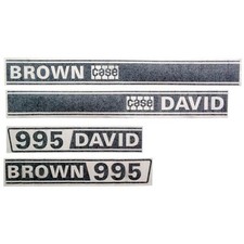 David Brown 995 Tractor Decals