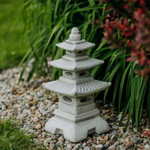 Pagoda japanese stone lantern - japanese,