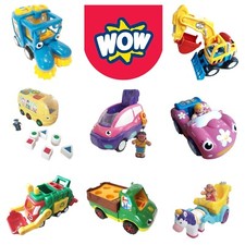 WOW Toys Bundle - Figures, Cars & Vehicles - Preschool Toddler Toys