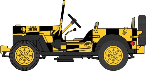 Oxford diecast 76wmb006 willys - diecast,