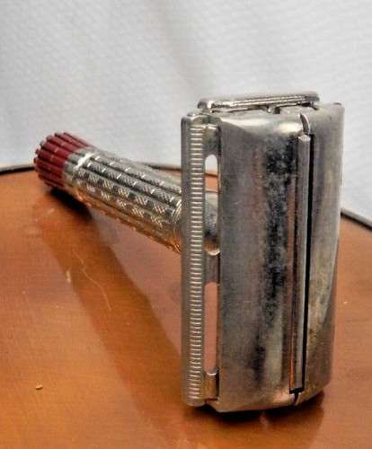 Vintage 1956 gillette red tip - vintage,