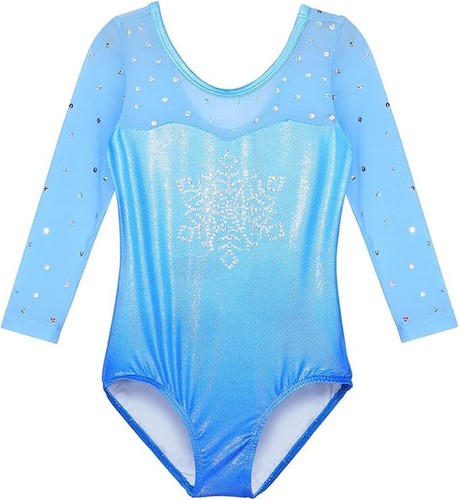 Girls blue snowflake - blue,