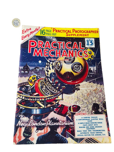 Magazine practical mechanics - magazine,