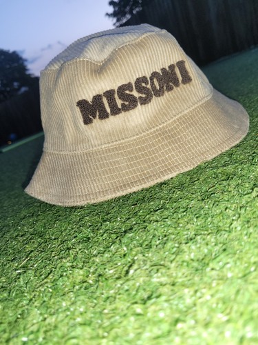 Missoni design bucket hat - a,