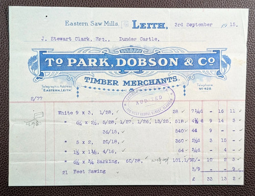 1915 park dobson co - 1915, co.
