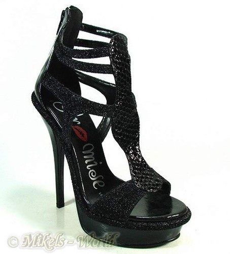 High heels platform - high,