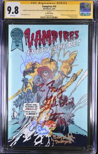 Cast signed lost boys cgc - signed, x5