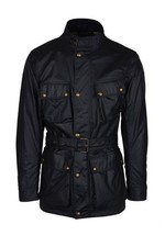 Belstaff Trialmaster Dark Navy Wax Jacket, Size UK48 EU58 (2XL)